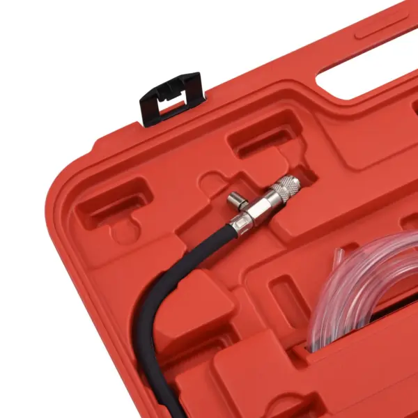 28-osaline auto jahutussüsteemi ja radiaatorikorgi rõhutester, 0–30 PSI, plast ja alumiiniumisulam – 7