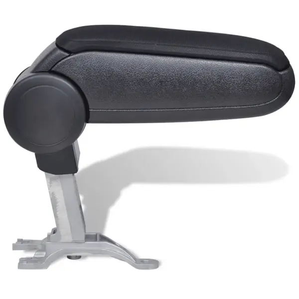 Reguleeritav auto käetugi panipaigaga Audi A4 B6/B7-le, must – 6