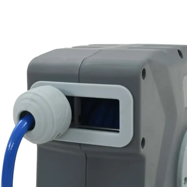 Automaatne seinapealne õhuvooliku rull, 12+1 m, 1/4″, hall – 6