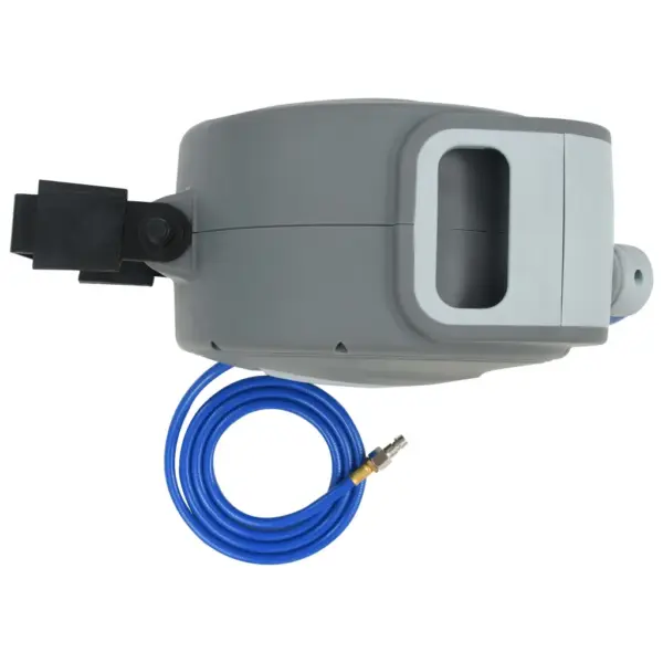 Automaatne seinale kinnitatav õhuvooliku rull 20 m, 1/4″, hall – 4