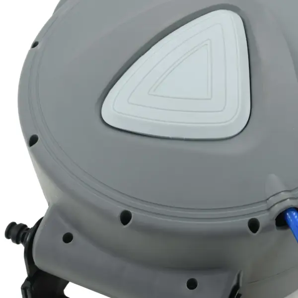 Automaatne seinale kinnitatav õhuvooliku rull 20 m, 1/4″, hall – 5