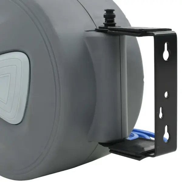 Automaatne seinale kinnitatav õhuvooliku rull 20 m, 1/4″, hall – 8