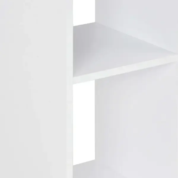 Tehispuidust baarilaud riiulitega, valge ja betoonhall, 60 x 60 x 110 cm – 5