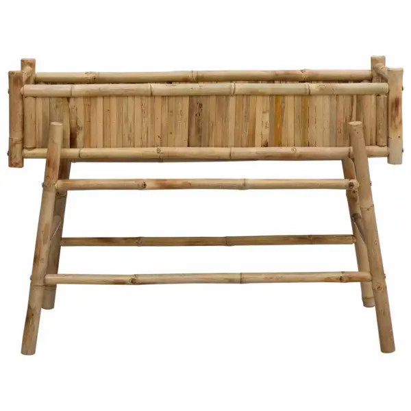 Bambusest aiapott istutusresti ja hoidjaga, neutraalne, 100 x 38 x 74 cm - 4