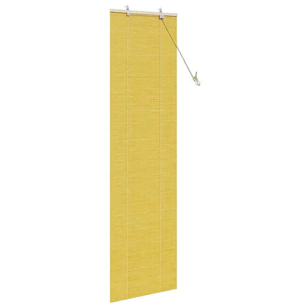 Bambusest kollane rulookardin UV-kaitsega, 60 x 220 cm – 4