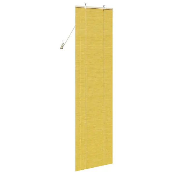 Bambusest kollane rulookardin UV-kaitsega, 60 x 220 cm – 5