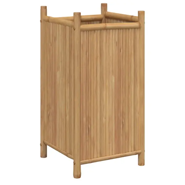 Kõrgendatud bambusest taimekast 40 x 40 x 80 cm – 6