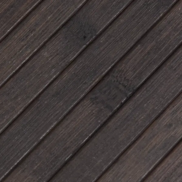 Ristkülikukujuline bambusvaip libisemiskindla tagusega, tumepruun, 100 x 500 cm – 7