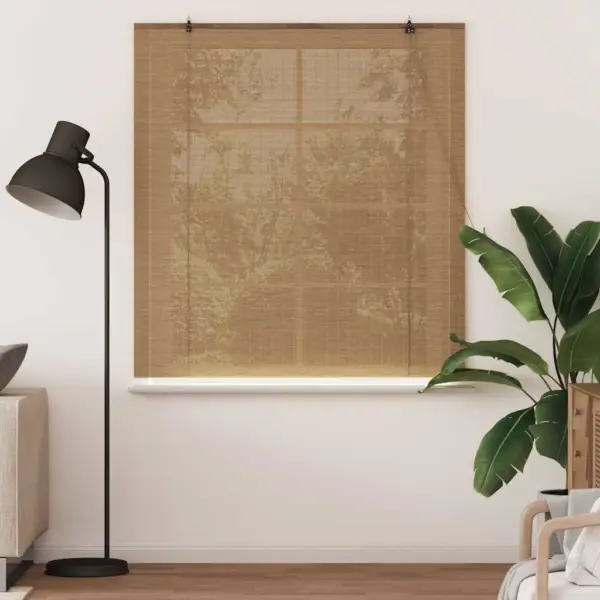 Bambusest rulookardin, pruun, 150 x 160 cm - 3