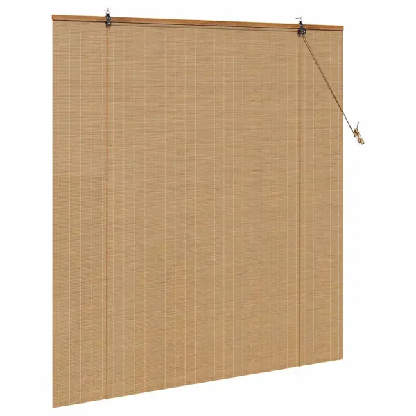 Bambusest rulookardin, pruun, 150 x 160 cm - 4