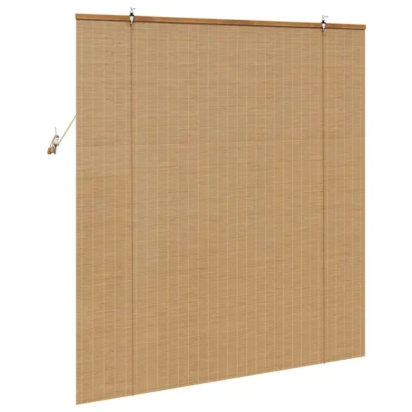 Bambusest rulookardin, pruun, 150 x 160 cm - 5