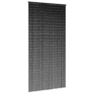 Bambusest putukakardin uksele, tumehall, 90 x 220 cm