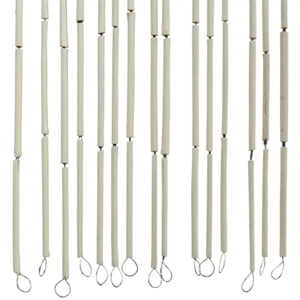 Bambusest putukakardin uksele, bambusmustriga, 90 x 220 cm – 5