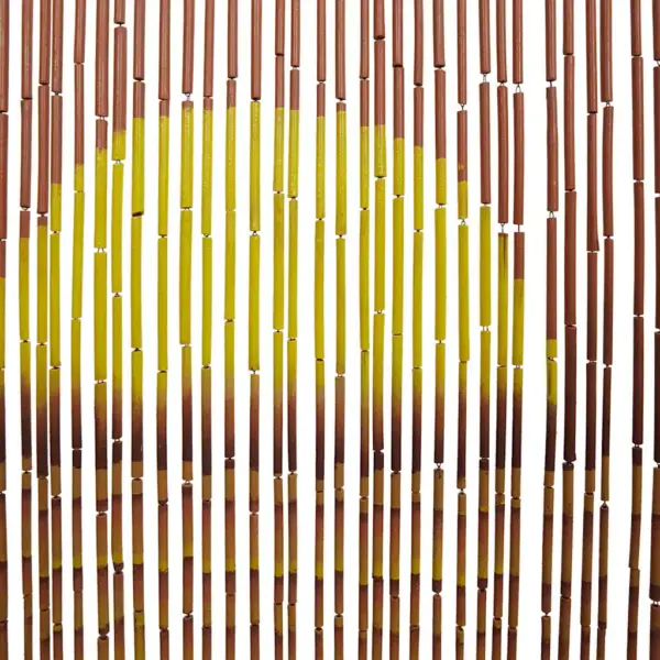 Bambusest putukakardin uksele palmipuude motiiviga, 100 x 220 cm – 6