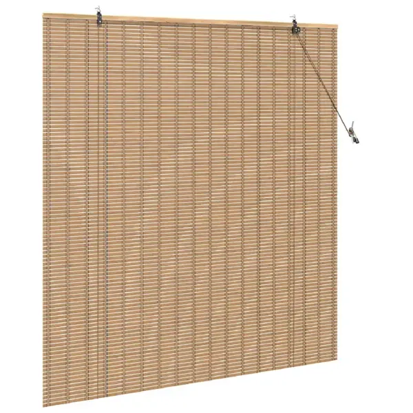 Bambusest rulookardin, looduslik toon, 140 x 160 cm – 4