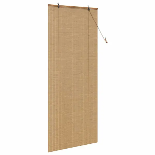 Pruun bambusest rulookardin, 90 x 220 cm, siseruumidesse – 4