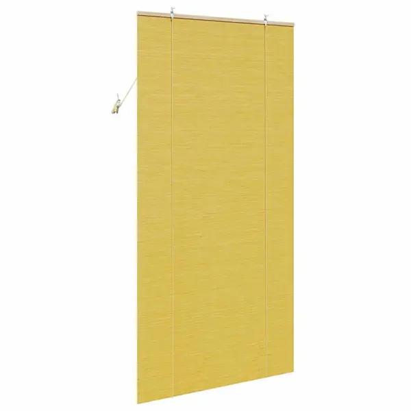 Kollane bambusest rulookardin UV-kaitsega, 120 x 220 cm – 5