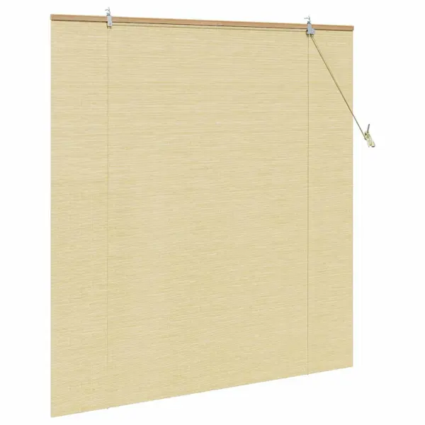 Bambusest rulookardin, looduslik, 150 x 160 cm – 4