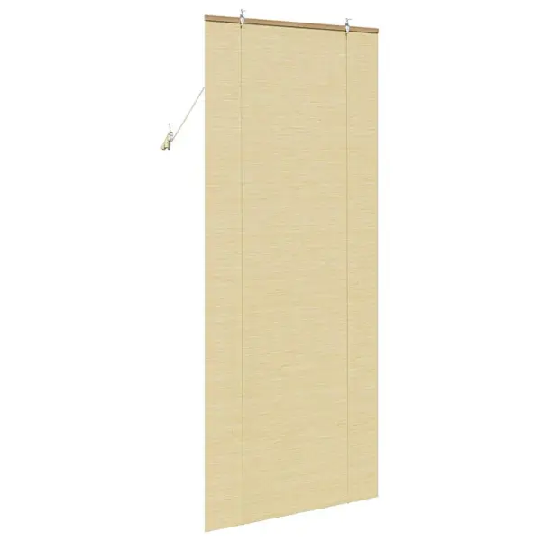 Bambusest rulookardin, looduslik, 90 x 220 cm – 5