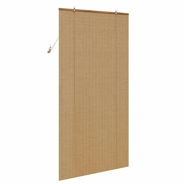 Bambusest rulookardin, pruun, valguse filtreerimisega, 120 x 220 cm – 5