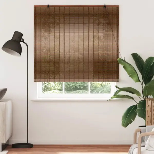 Bambusest rulookardin, pruun, 140 x 220 cm - 3