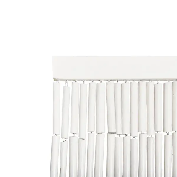 Bambusest uksekardin bambuselehtede mustriga, mitmevärviline, 90 x 200 cm – 4