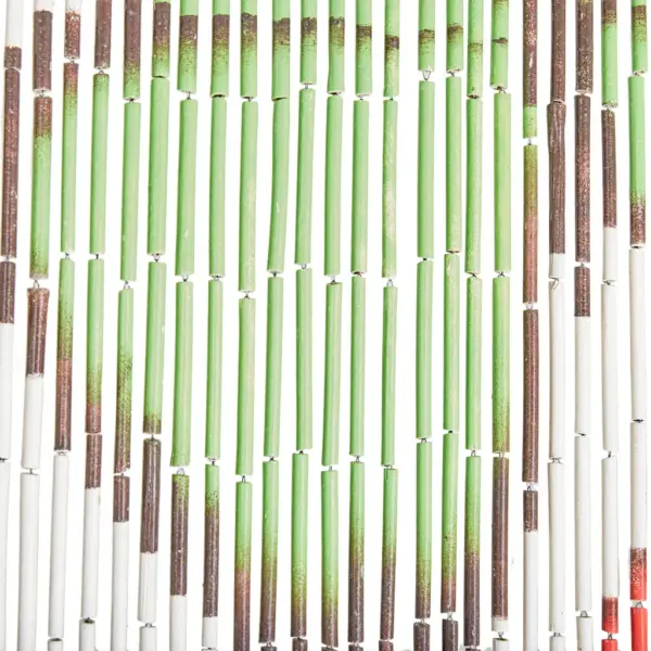 Uksekardin putukate tõrjeks, bambus, liblikamuster, 90 x 200 cm - 3