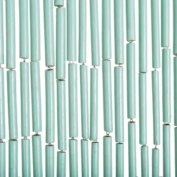 Bambusest uksekardin päevalillemustriga, mitmevärviline, 90 x 200 cm – 3