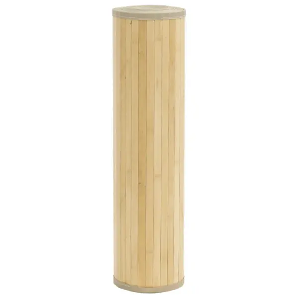 Ristkülikukujuline bambusvaip, hele naturaalne, 70 x 300 cm – 3