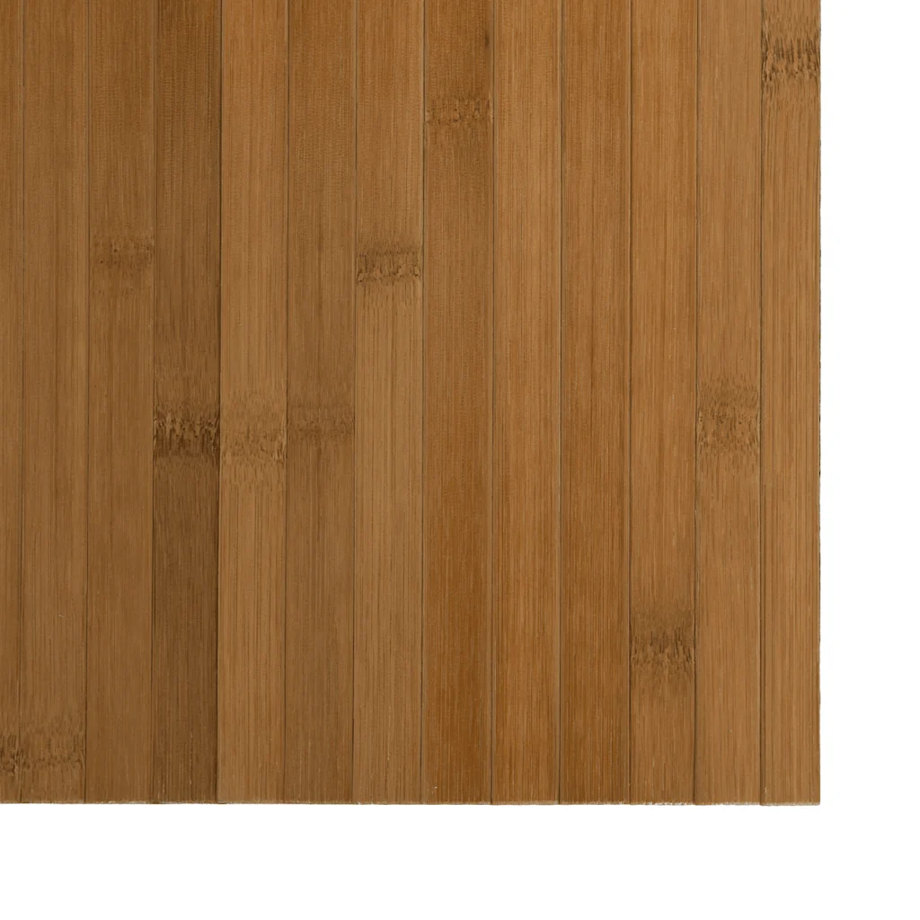 Bambusvaip libisemiskindla tagaküljega, pruun, 100 x 400 cm