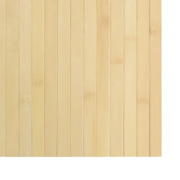 Bambusvaip libisemiskindla tagusega, hele naturaalne, 100 x 500 cm – 6