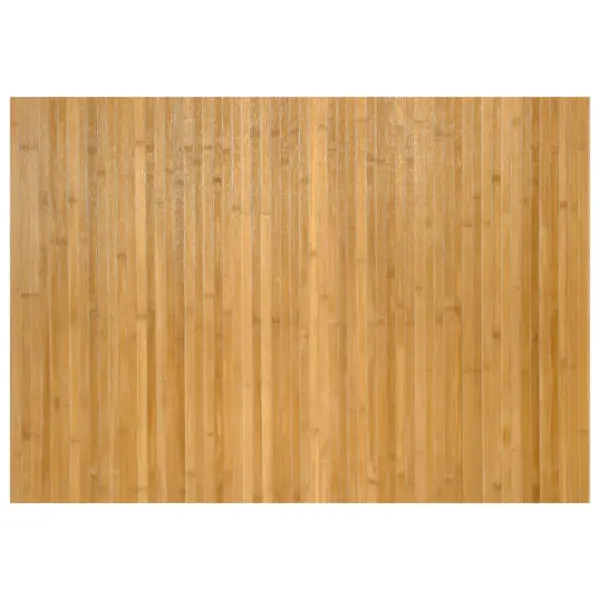 Ristkülikukujuline bambusvaip libisemiskindla tagusega, naturaalne, 70 x 100 cm – 2