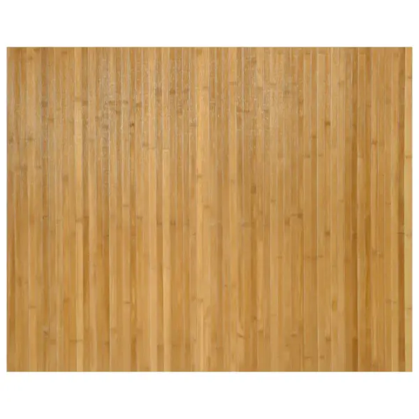 Ristkülikukujuline bambusvaip libisemiskindla tagusega, naturaalne, 80 x 100 cm – 2