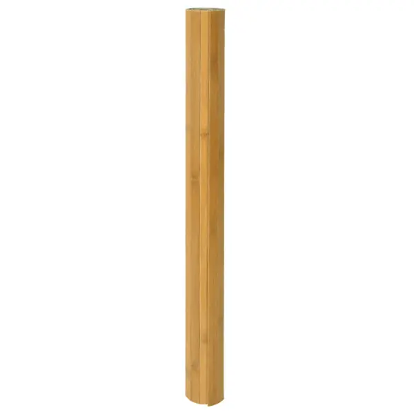 Ristkülikukujuline bambusvaip libisemiskindla tagusega, naturaalne, 80 x 100 cm – 3