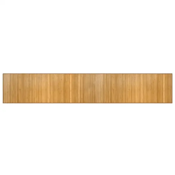 Ristkülikukujuline bambusvaip, naturaalne, 70 x 400 cm – 2