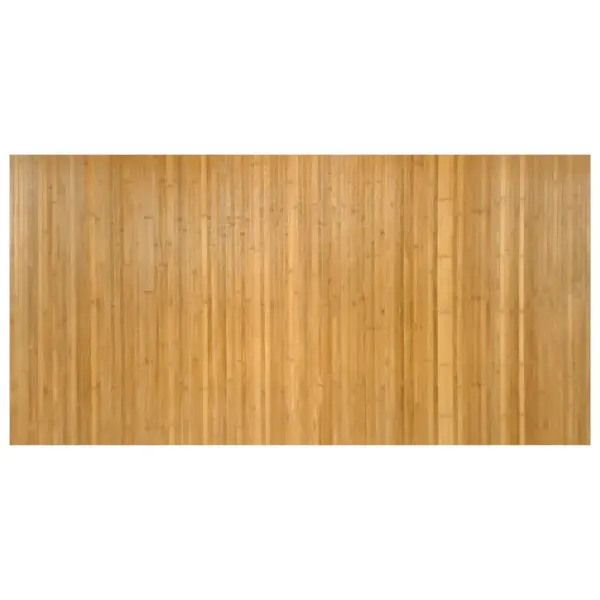 Ristkülikukujuline bambusvaip, naturaalne, libisemiskindla tagaküljega, 100 x 200 cm – 2