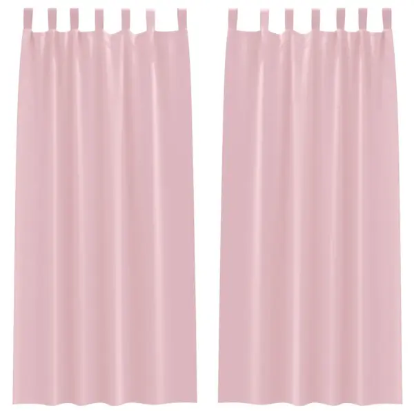 Beebiroosad pimendavad kardinad, 2 tk, 260 x 140 cm, polüester – 2