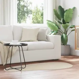 Beež polüestervaip HUARTE, libisemiskindel, 80 x 150 cm