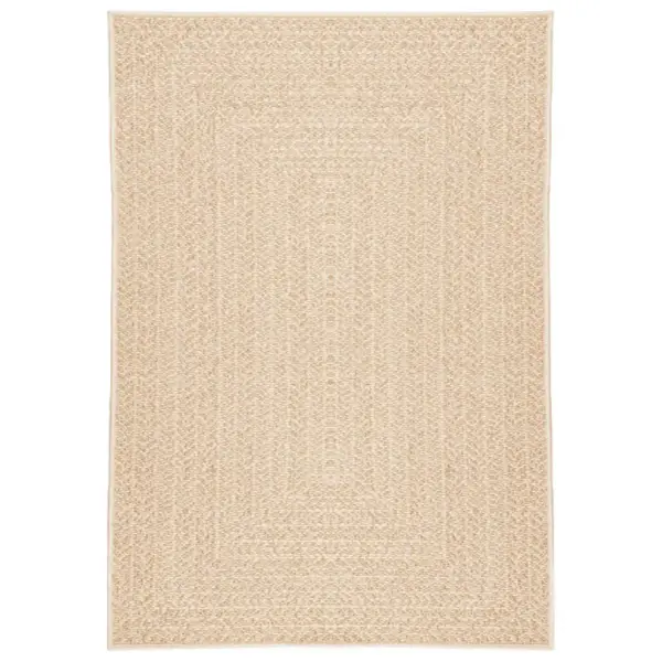 Õue- ja toavaip ZIZUR, džuudimustriga, beež, 140 x 200 cm – 2