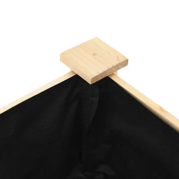 Aia istutuskast riiuliga, beež kuusepuit, 71 x 37 x 76,5 cm – 8