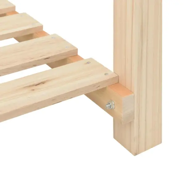 Aia istutuskast riiuliga, beež kuusepuit, 71 x 37 x 76,5 cm – 9
