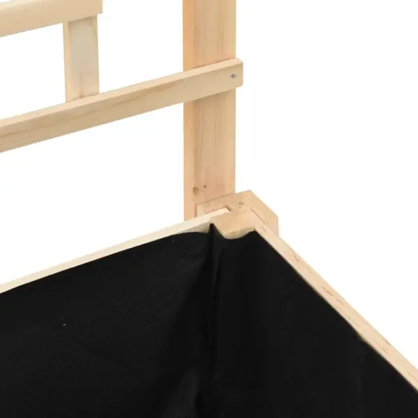 Aia istutuskast trellise ja riiuliga, beež kuusepuit, 203,5 x 54 x 152,5 cm – 8