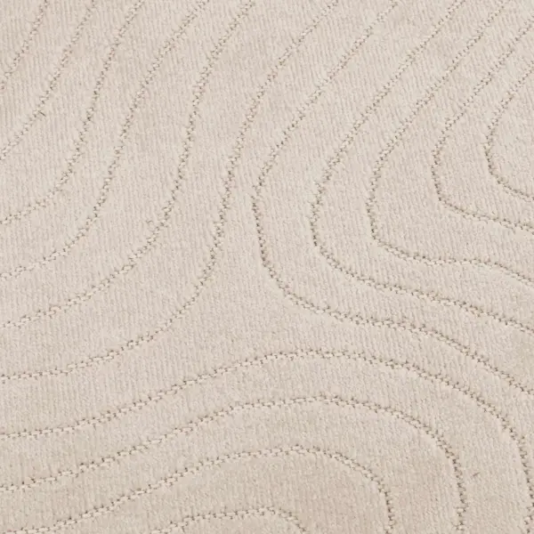 Libisemisvastane kandiline alavaip Palmeras, beež polüester, 200 x 200 cm – 7