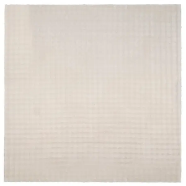 Libisemisvastane kandiline vaip Sirolo, beež polüester, 200 x 200 cm – 2