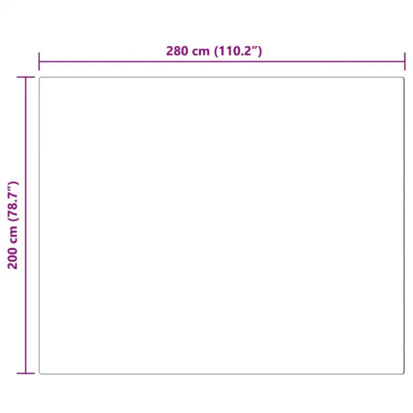 Libisemiskindel kunstküülikukarva vaip Olite, beež, 200 x 280 cm – 10