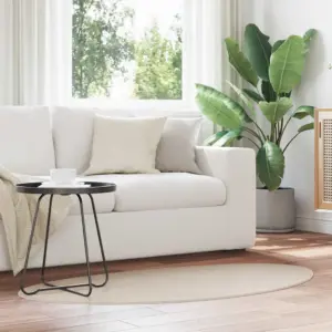 Beež libisemiskindel põrandavaip Huarte, polüester, 80 x 150 cm