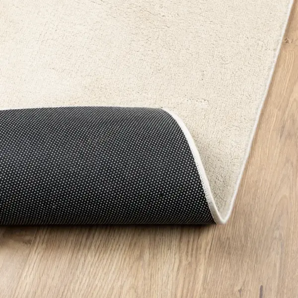 Beež lühikese karvaga vaip OVIEDO, 100% polüester, 240 x 240 cm – 5