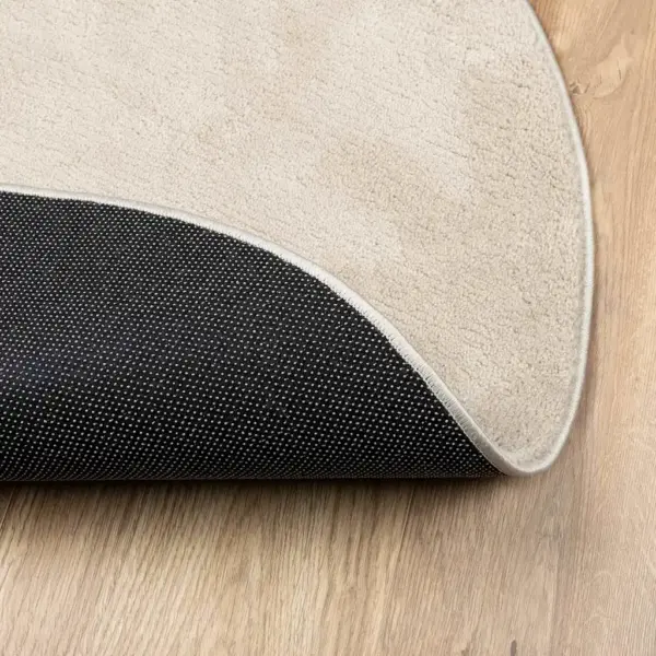 Ovaalne vaip libisemisvastase põhjaga, beež, 160 x 230 cm, 100% polüester, Huarte – 6