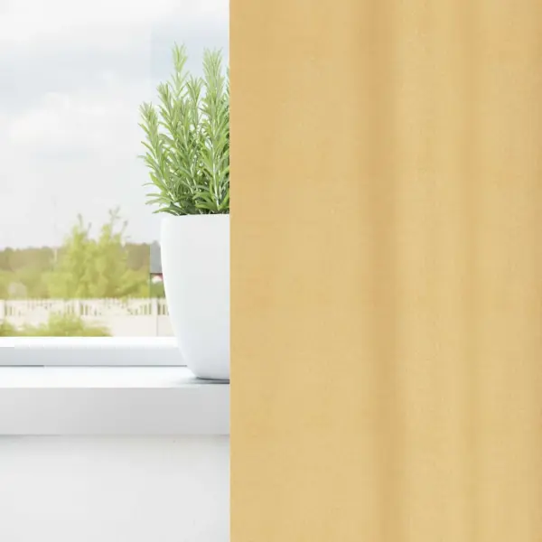 Beež pimendav kardinakomplekt 2 tk, polüester, 225 x 140 cm – 3