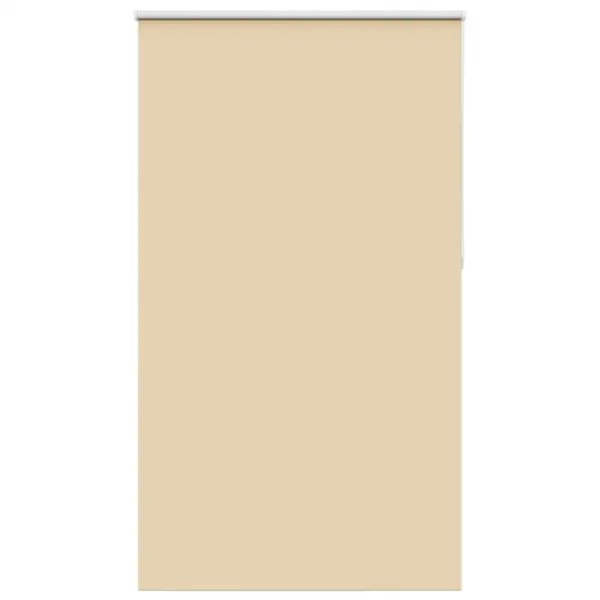 Beež pimendav ruloo privaatsuse ja valguse reguleerimiseks, 120 x 230 cm, kanga laius 116,6 cm, 100% polüester – 2
